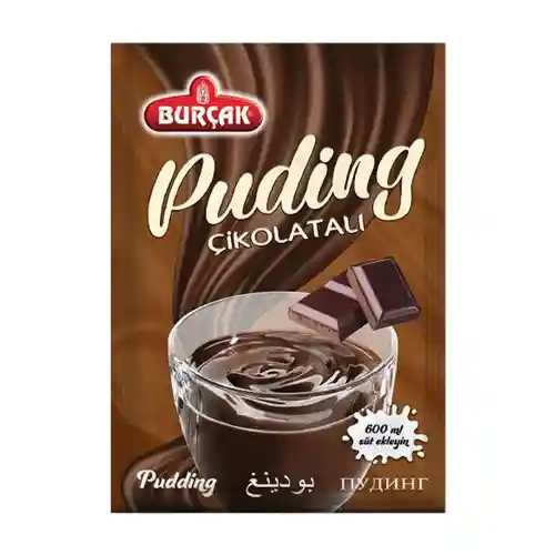 Untitled-4 پودینگ بورچاک Burcak chocolate pudding با طعم شکلاتی 100 گرم - Image 1