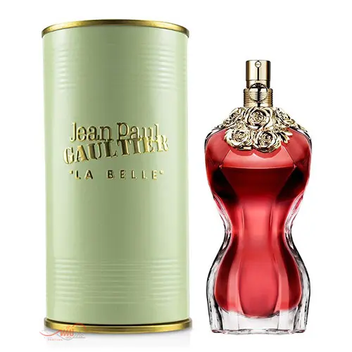 kishperfume-jean-paul-gaultier-la-belle-500x500 ادکلن اسپانیایی زنانه ژان پاول گوتیه لا بل Jean Paul Gaultier LA BELLE با رایحه شیرین و ملایم 100 میل - Image 1