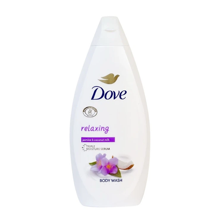 1762683012_3138358697 شامپو بدن هلندی داو Dove relaxing رایحه یاسمن و شیر نارگیل 750 میل - Image 1