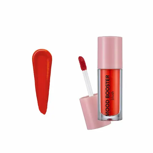 0032016_-mood-booster-liquid-blush رژگونه مایع مود بوستر فلورمار Flormar Mood Booster Liquid Blush شماره 004 - Image 1