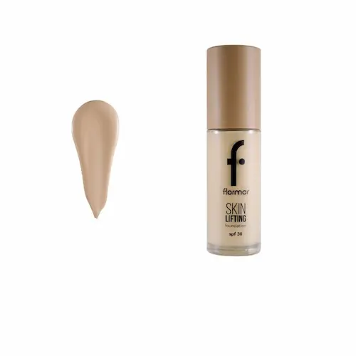 0034160_- کرم پودر شیشه ای اسکین لیفتینگ فلورمار Flormar SKIN LIFTING FOUNDATION شماره 010 - Image 1