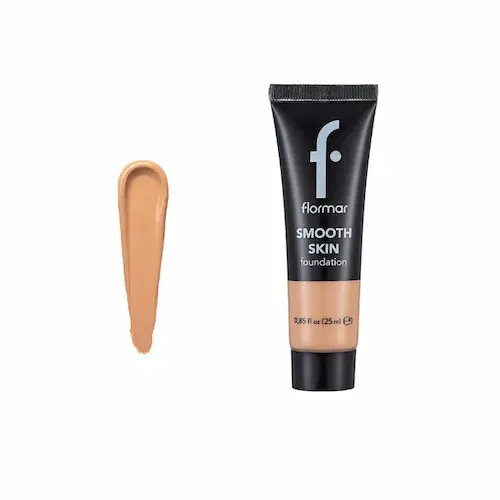 0034318_- کرم پودر تیوپی اسموت اسکین فلورمار Flormar SMOOTH SKIN FOUNDATION شماره 002 - Image 1