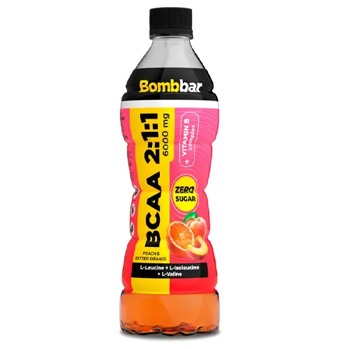 10_22_11_bombbar_01 نوشیدنی ورزشی بمب بار Bomb L-CARNITINE با طعم پرتقال و هلو 500 میل (روسی) - Image 1
