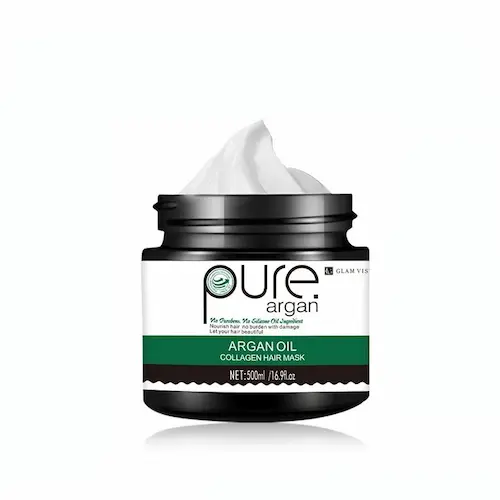 170763571114fefb7fb6718857d9f58eb4bc782c2f ماسک مو چینی پیور آرگان Pure Argan Oil Collagen Hair Mask حاوی روغن آرگان 1000 میل - Image 1