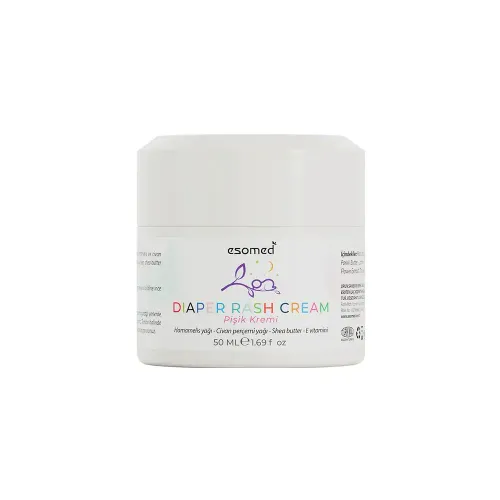 ESOMED-Bebek-Pisik-Onleyici-Krem-50ml کرم پیشگیری از سوختگی پوشک کودک اسومد Esomed مرطوب کننده 50 میل - Image 1