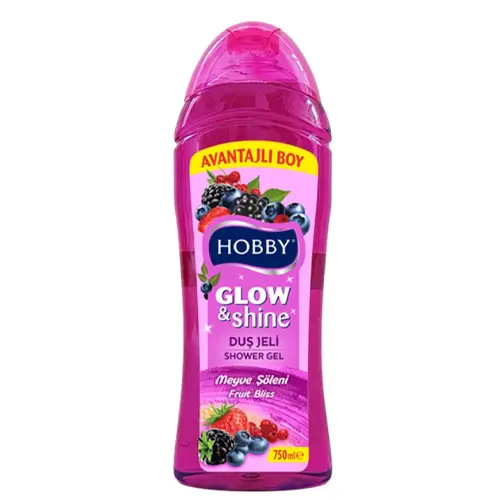 IMG_20260410_190014_889 copy شامپو بدن هوبی Hobby Glow & Shine با رایحه توت فرنگی و بلوبری 750 میل - Image 1