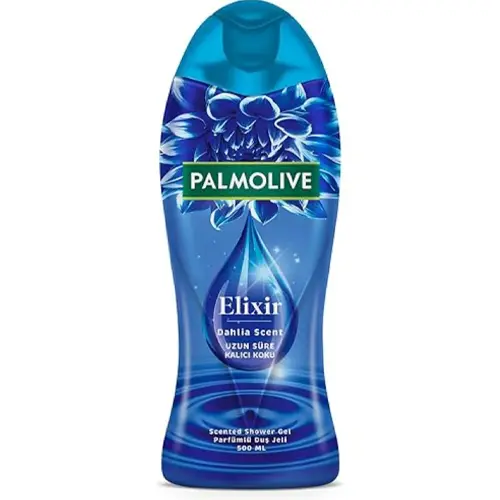 IMG_20260410_192627_389 copy شامپو بدن هلندی پالمولیو Palmolive Elixir با عصاره گل آبی 500 میل - Image 1