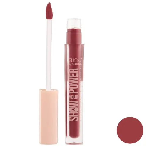 P605 رژ لب مایع مات پاستل Pastel SHOW YOUR POWER شماره 605 - Image 1