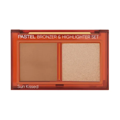PP01 پالت برنزر و هایلایتر پاستل Pastel Sun Kissed شماره 01 - Image 1