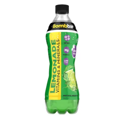 ebbef970dc0cd3922ac403dee7ed512e352343c6_1770037683 آبمیوه ویتامینه بمب بار Bomb Lemonad با طعم موهیتو 500 میل (روسی) - Image 1