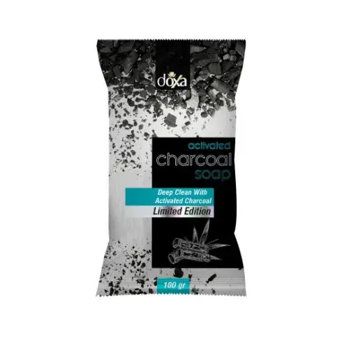 IMG_20260524_144523_009 صابون ذغال دوکسا DOXA صورت و بدن 100 گرم - Image 1