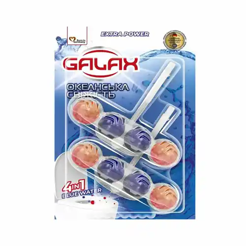Untitled-1 (4) خوشبوکننده و ضدعفونیکننده توالت فرنگی گالاکس galax بسته 8 عددی - Image 1