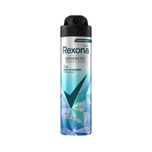 1000044028-025028 اسپری ضد تعریق مردانه رکسونا Rexona COOLING رایحه ملایم 150 میل - Image 1