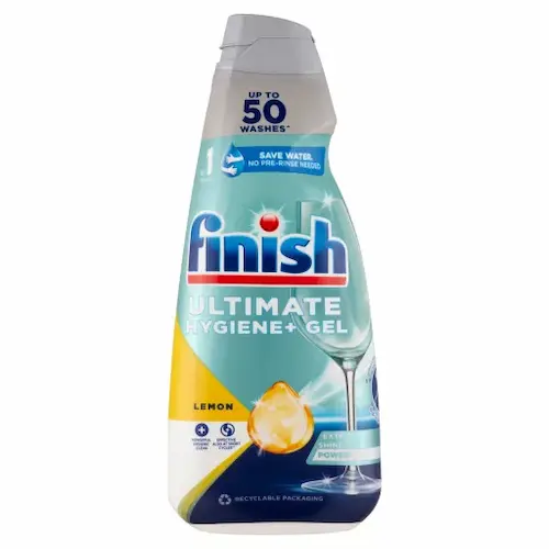 101411010801 ژل ماشین ظرفشویی فینیش FINISH ULTIMATE + IGIENE با رایحه لیمو - مناسب 50 بار شستشو - Image 1
