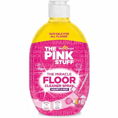 Pink-floor-cleaning-liquid-without-water مایع شوینده کف پینک The Pink Stuff مناسب انواع کف 750 میل - Image 1