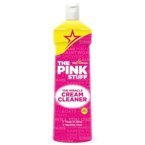 The-Pink-Stuff-cream-cleaner فوم تمیز کننده پینک استاف The Pink Stuff مناسب سطوح 500 میل - Image 1
