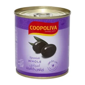 زیتون سیاه کوپولیوا Coopoliva با هسته 1200 گرم