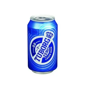 آبجو توبورگ Tuborg zero بدون الکل 330 میل