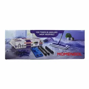 ست طی دسته‌دار و دستمال مرطوب مومندول MOMENDOL با رایحه اسطوخودوس
