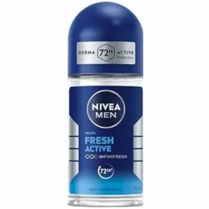 رول ضدتعريق مردانه نیوآ NIVEA FRESH ACTIVE با رایحهای تازه 50 میل