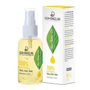 روغن پوست، مو و ناخن درمنجلین DERMANGELINE ضدچروک و حاوی عصاره شی باتر 60 میل