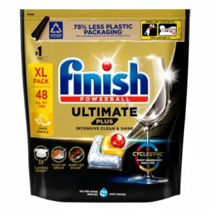 قرص ماشین ظرفشویی فینیش Finish Ultimate Plus بسته 48 عددی