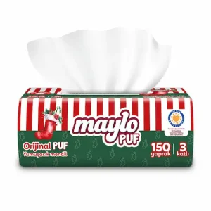 دستمال سفره 3 لایه مایلو Maylo بسته 150 عددی