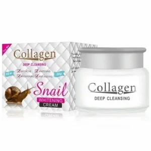 کرم کلاژن حلزون Collagen Snail جوانساز و روشن کننده 80 میل