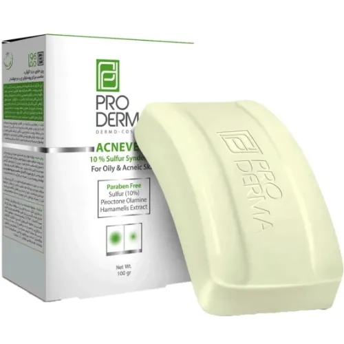 560x560 پن حاوی گوگرد ۹٫۵ پرودرما PRODERMA Acnevest پوست چرب و جوش دار 100 گرم - Image 1
