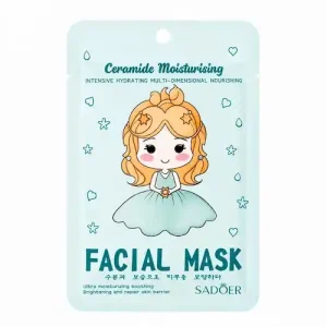 ماسک ورقه‌ای صورت سادور SADOER ceramide آبرسان 25 گرم