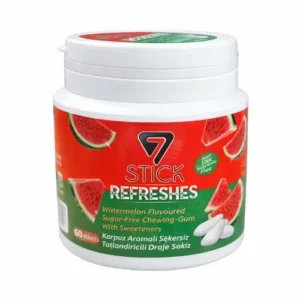 آدامس بدون شکر استیک STICK REFRESHES با طعم میکس هندوانه 60 عددی