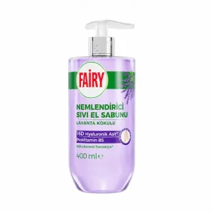 صابون مایع مرطوب‌کننده فیری Fairy با رایحه اسطوخودوس 400 میل