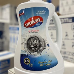 مایع لباسشویی ولنت پلاس walent plus  رایحه گل‌های بهاری 4/5 لیتر