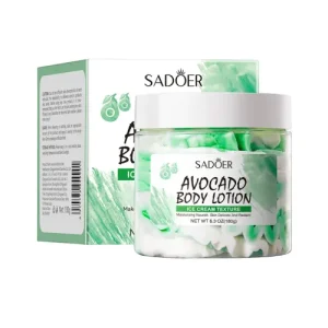 بستنی بدن سادور SADOER AVOCADO با رایحه آووکادو 180 گرم