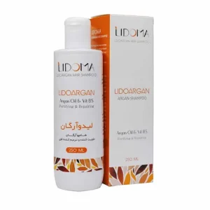 شامپو آرگان لیدوما LIDOMA مناسب موهای آسیب دیده و خشک 250 میل