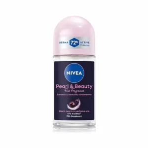 رول ضدتعريق زنانه نیوآ NIVEA Pearl & Beauty با رایحه ملایم و خوشبو 50 میل