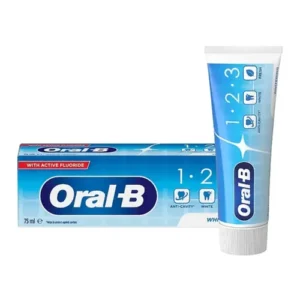 خمیر دندان 3 کاره اورال بی Oral-B WHITENING سفید کننده 75 میل