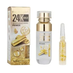 سرم و پرایمر کیس بیوتی Kiss Beauty 24K با عصاره طلا 43 میل