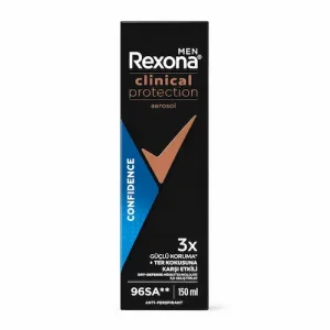 اسپری ضدتعریق مردانه رکسونا Rexona Clinical Protection محافظت 96 ساعته 150 میل