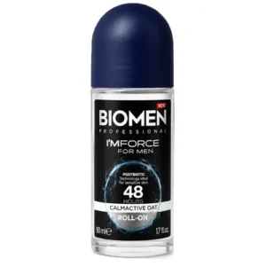 رول ضدتعریق مردانه بیومن BIOMEN I'MFORCE با رایحه خنک و تازه 50 میل
