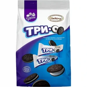بیسکوئیت شکلاتی آکوند Akkond ТРИО با مغز بستنی 460 گرم