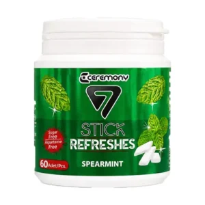 آدامس بدون شکر استیک STICK REFRESHES با طعم نعناع 60 عددی