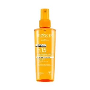 روغن برنز کننده بیوکسین Bioxin Sun Care Spf15 انواع پوست 200 میل
