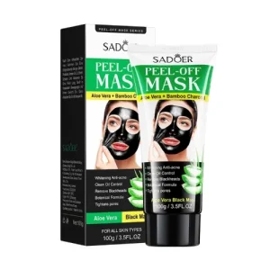 ماسک جوش سرسیاه صورت سادور SADOER peel-off حاوی آلوئه ورا 100 گرم