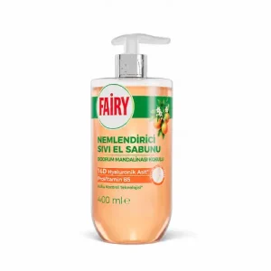 صابون مایع مرطوب‌کننده فیری Fairy با رایحه نارنگی بدروم 400 میل