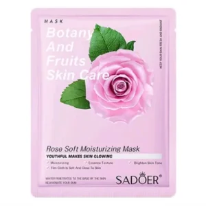 ماسک ورقه ای رز سادور SADOER آبرسان 25 گرم