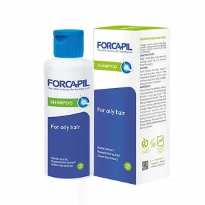 شامپو بدون سولفات فورکاپیل FORCAPIL مناسب موهای چرب 200 میل