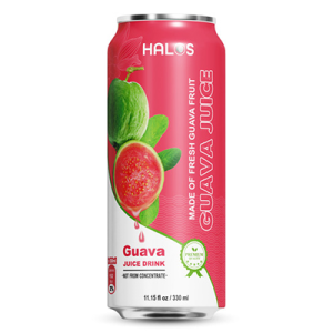 نوشیدنی آبمیوه ویتنامی هالوس Halos Guava با طعم گووا 330 میل تاریخ 2026/07/15