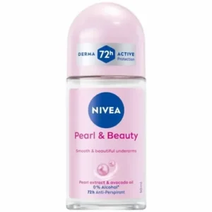 رول ضدتعريق زنانه نیوآ NIVEA Pearl & Beauty با رایحه شیرین و ملایم 50 میل