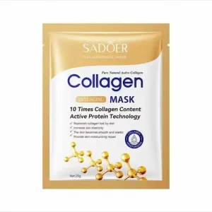 ماسک ورقه‌ای صورت سادور SADOER کلاژن ساز 25 گرم